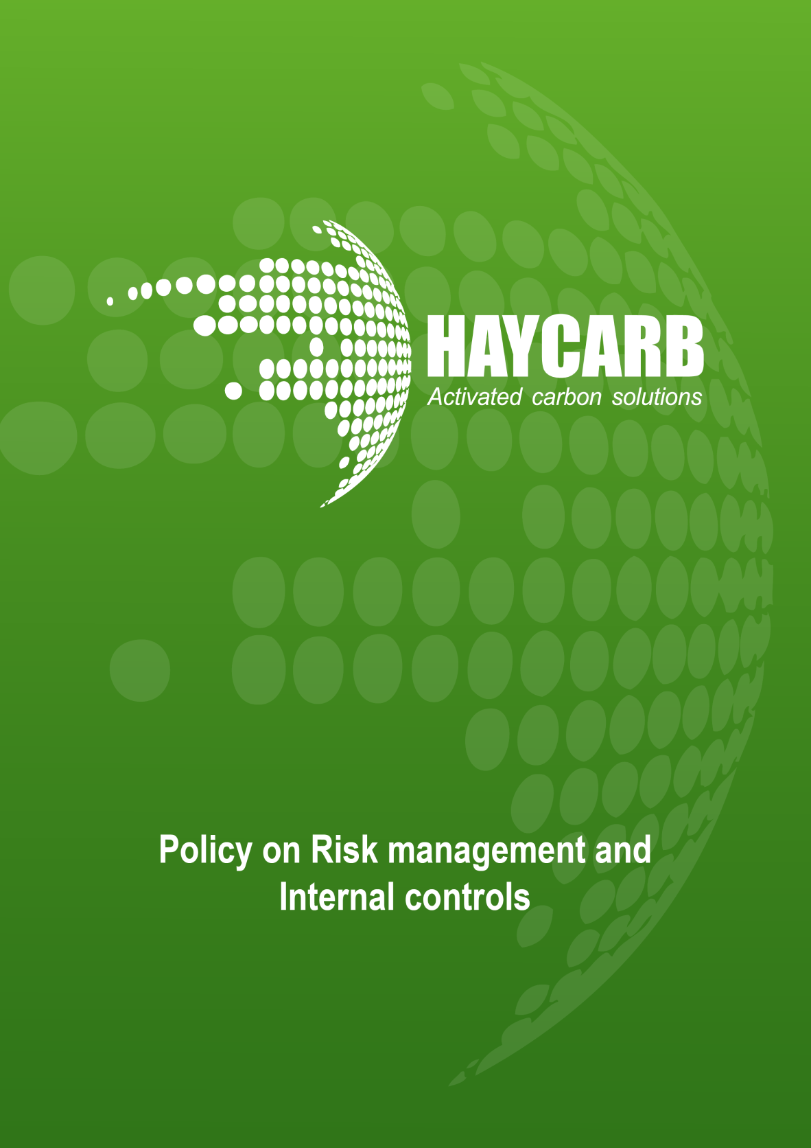 Policy on Risk management and Internal controls 1