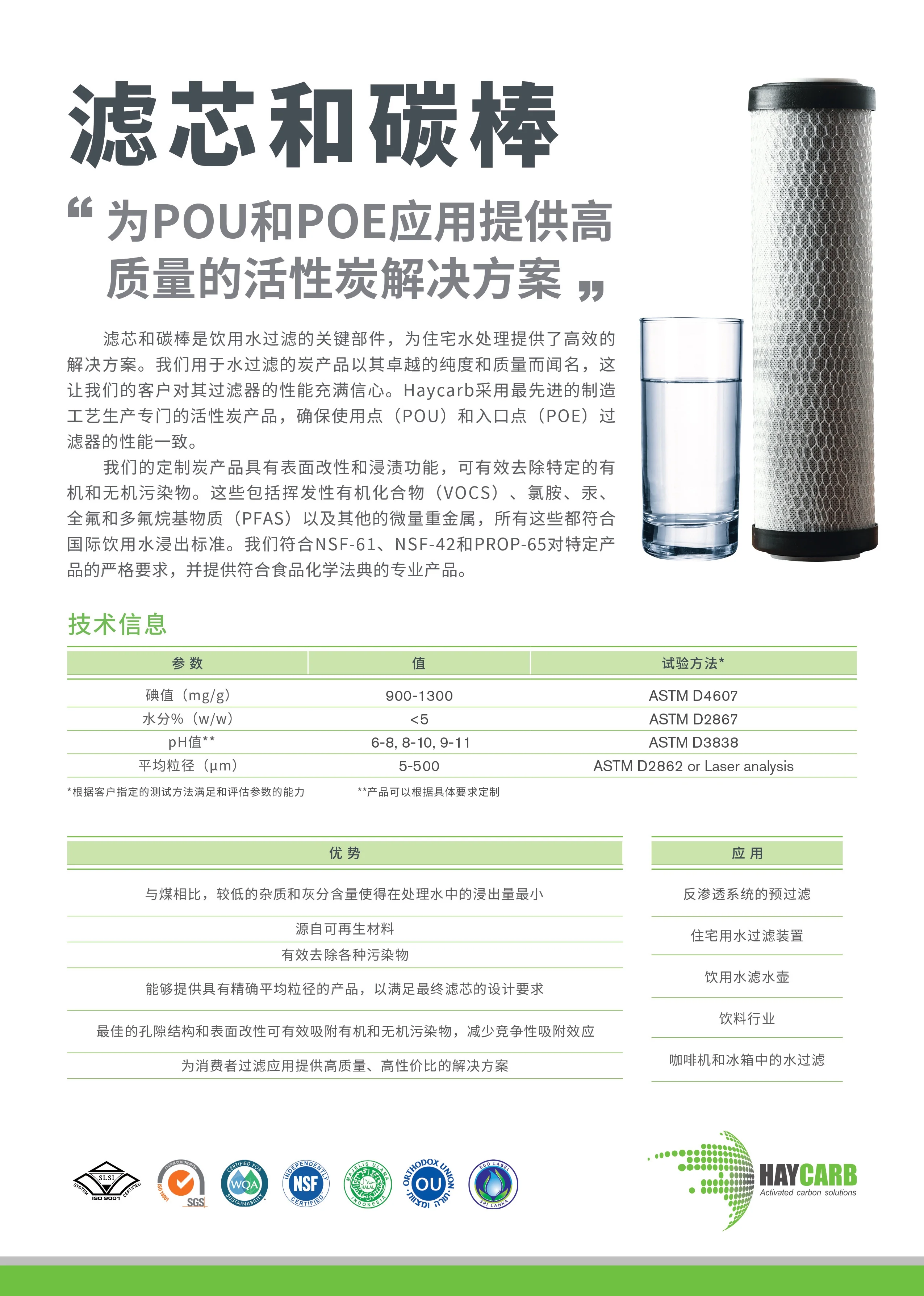 Filter Cartridges and Carbon Block Chinese (1) 1 page 0001